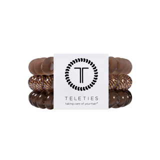 Teleties Morning Brew Large Hair Ties