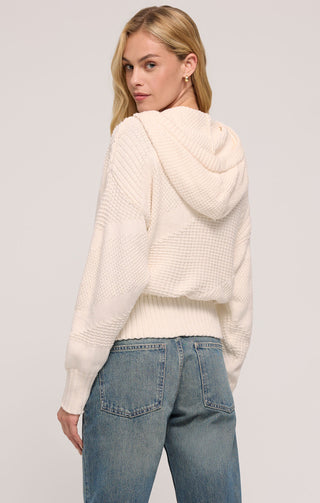 Z Supply Cota Hoodie Sweater - Sea Salt