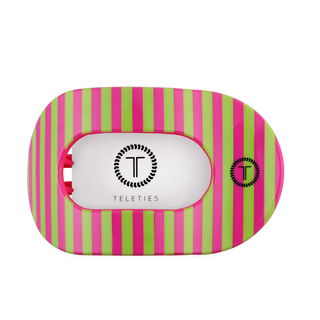Teleties Summer Crush | Large | Flat Round Hair Clip