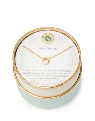 Spartina 449  Sea La Vie Necklace Grateful/Ring - Gold