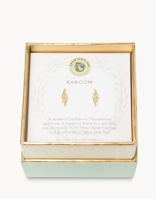 Spartina 449 Sea La Vie Stud Earrings Kaboom/Lightning