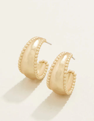 Spartina 449 Milly Hoop Earrings - Gold