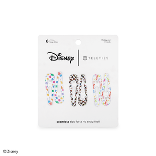 Teleties Mickey and Friends Snap Clip (6ct)