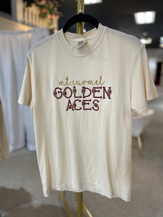 Golden Aces Football Tee