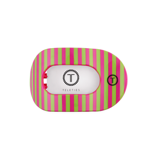 Teleties Summer Crush | Medium | Flat Round Hair Clip