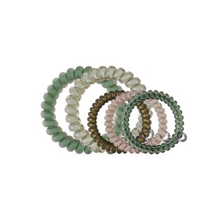 Teleties Mossy Moments Mixed Hair Ties