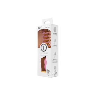 Teleties Mini Vent Brush - Bubblegum Pink