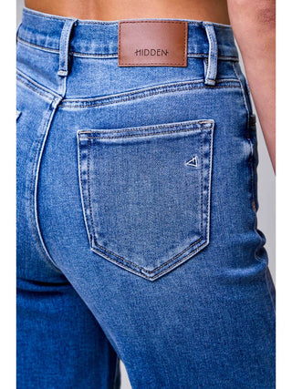 Hidden Medium/Dark Stretch Dad Jean