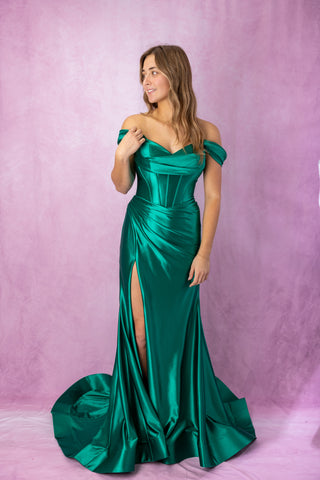 Sherri Hill 57454 - Emerald Size 2