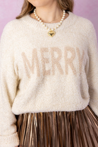 Z Supply Merry Gold Sweater