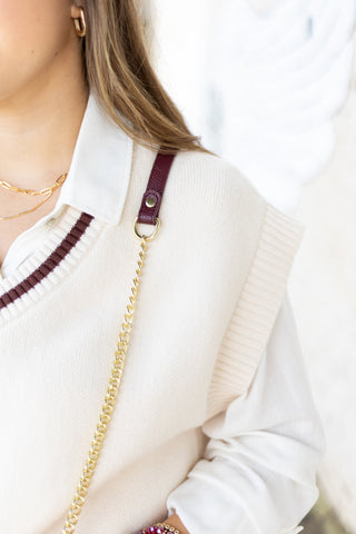 Z Supply Fletcher Sweater Vest - Crystal