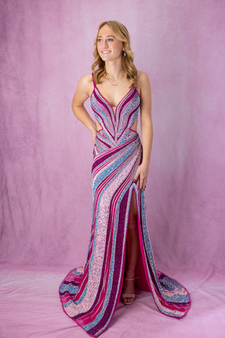 Jovani 46206 - Pink Size 0