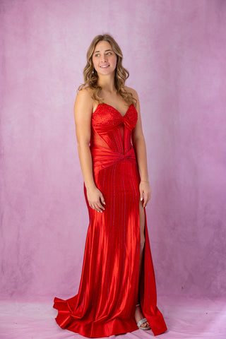 Ellie Wilde EW37011 - Red Size 4