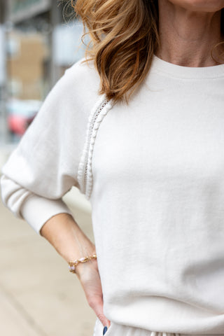 Z Supply All Around Sweatshirt - Crystal