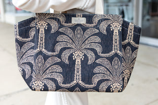 Spartina 449 Shop Tote Bridge Street Palms Black