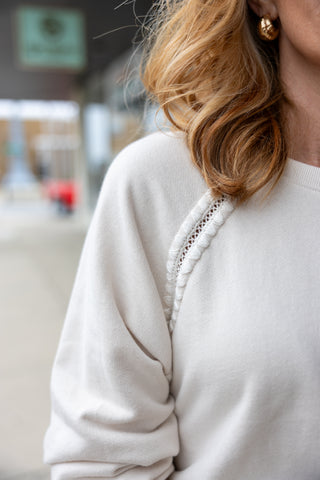 Z Supply All Around Sweatshirt - Crystal