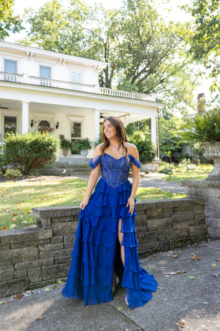 Ellie Wilde EW37018 - Navy Size 4