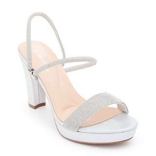 De Blossom AMARA-111 Silver Multiway Heel
