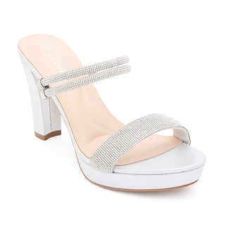 De Blossom AMARA-111 Silver Multiway Heel