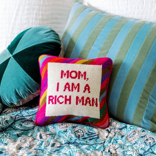 Furbish Cher Knows Best Needlepoint Pillow
