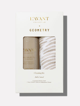 L'AVANT x Geometry Cleaning Kit - Ambre Santal