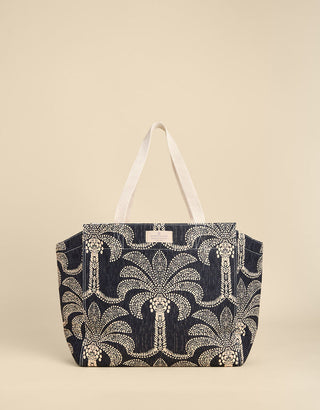 Spartina 449 Shop Tote Bridge Street Palms Black