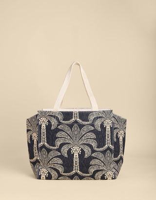 Spartina 449 Shop Tote Bridge Street Palms Black