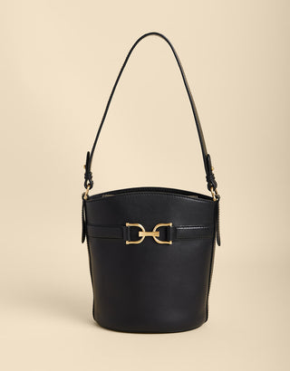 Spartina Siren Eva Bucket Bag Black