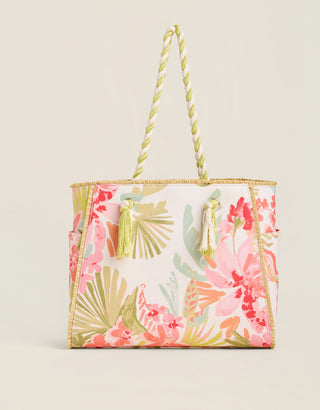 Spartina 449 Rope Beach Tote Castillo Tropical