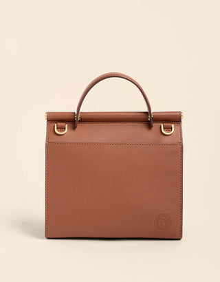 Spartina 449 Siren Beverly Leather Satchel - Brown