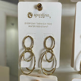 Spartina 449 Splash Collection Okatie Earrings - Crystal