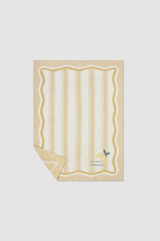 Barefoot Dreams CozyChic® Lemon Stroller Blanket
