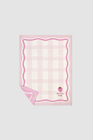 Barefoot Dreams CozyChic® Strawberry Stroller Blanket