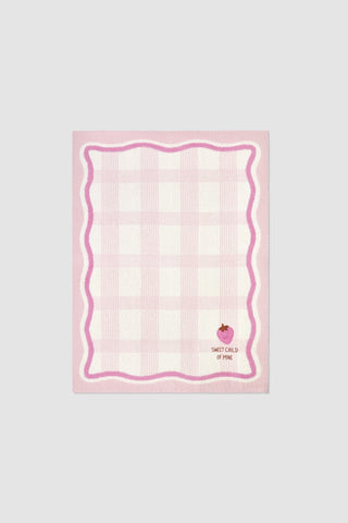 Barefoot Dreams CozyChic® Strawberry Stroller Blanket