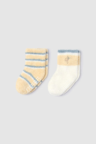 Barefoot Dreams CozyChic Lite® Baby Stripe Sock Set