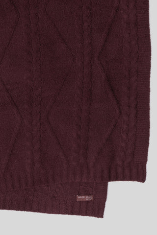 Barefoot Dreams CozyChic® Fisherman Cable Throw