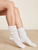 Barefoot Dreams Cozychic 3 Pair Sock Set - Fig Multi