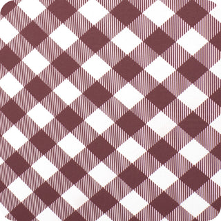 Swig Life Gameday Gingham Maroon Small Iced Cup Coolie