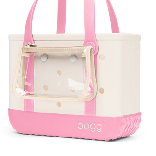 Bitty Bogg Bag - Varsity Blowing Pink Bubbles