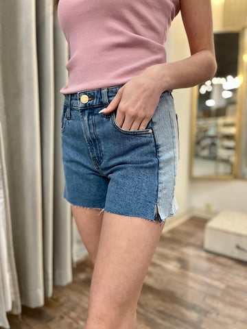 Kut from the Kloth Jane High Rise Short - Implemented Wash