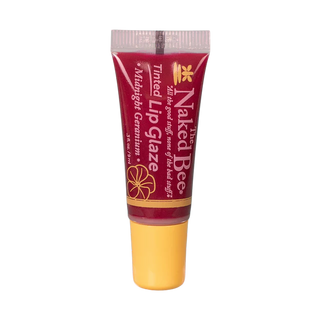 The Naked Bee Midnight Geranium Tinted Lip Glaze
