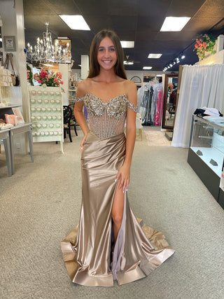 Ellie Wilde EW37016 - Frosted Bronze Size 2