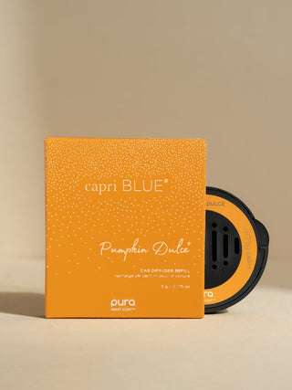 Pura x Capri Blue Car Pumpkin Dulce Fragrance Refill