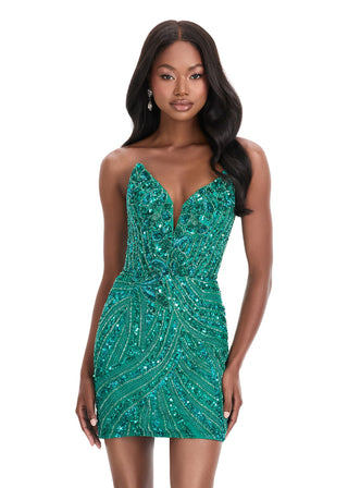ASHLEYlauren 4500 - Jade Size 2