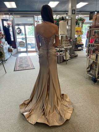 Ellie Wilde EW37016 - Frosted Bronze Size 2