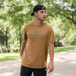 Burlebo Flying B Logo Go To Tee - Brown