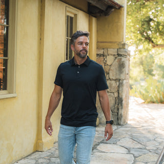 Burlebo Performance Polo - Black