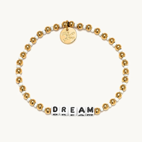 Little Words Project Dream Bracelet - Waterproof Gold