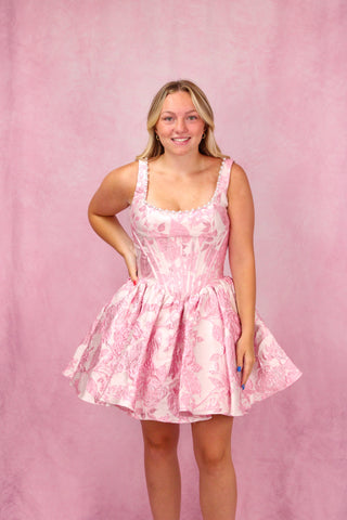 Sherri Hill 58071 - Ivory/Pink Size 8