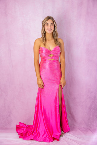 Sherri Hill 56932 - Bright Fuchsia Size 4